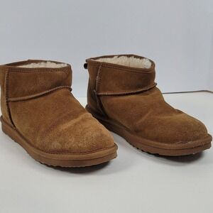 Alpine Design Tan Suede Wool Lined Ankle Boots AD21WSK001 Mens 8